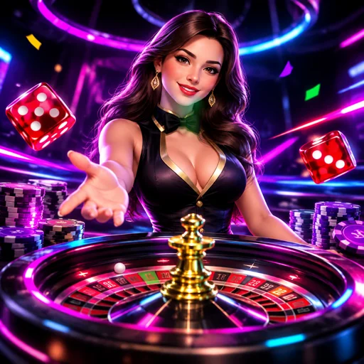 Mesa de roleta ao vivo com dealers brasileiros